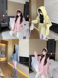 浩哥严选●云弹芭蕾HGQ5WT4006A卫衣外套预休闲舒适百搭日常秋冬款