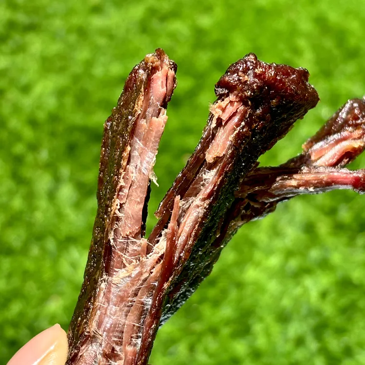 漠北草原风干牛肉大片（原味）厚切八成干苏尼特配料表内蒙古牛肉干