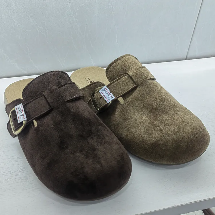 ～博肯半托～2025年女鞋拖鞋平底软底舒适百搭防滑耐磨透气不脚臭