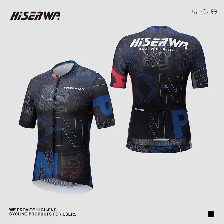 HSW骑行服男款PASSION竞技款短袖速干修身透气公路自行车骑行上衣