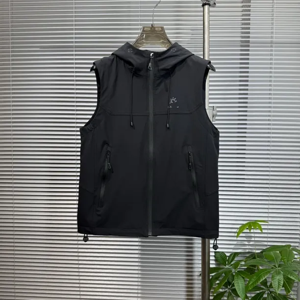 98050 【莆田纯原】秋季男士户外软壳马甲商务休闲速干修身马夹外套