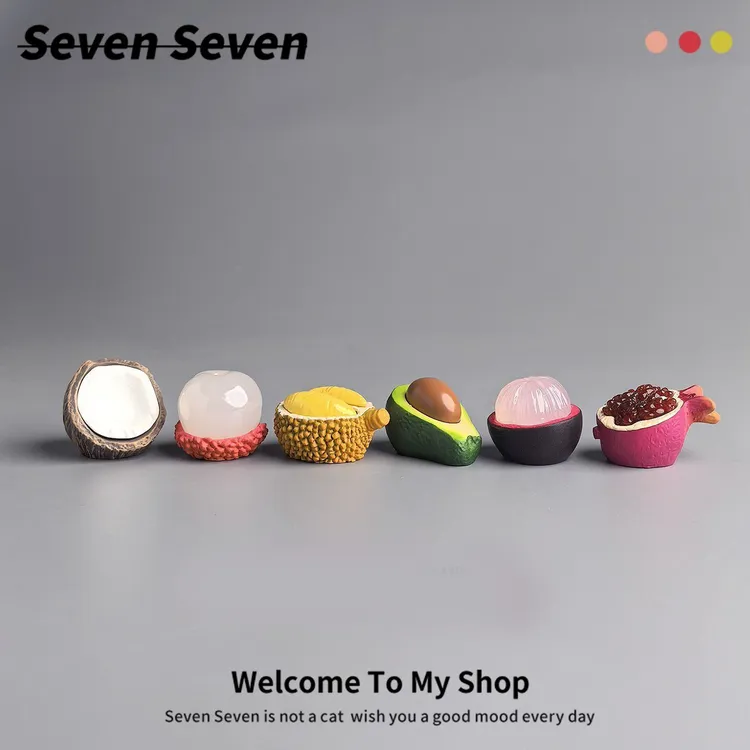 奇奇怪怪的小玩意 剥壳小水果们 微景观解压治愈小摆件装饰高颜值