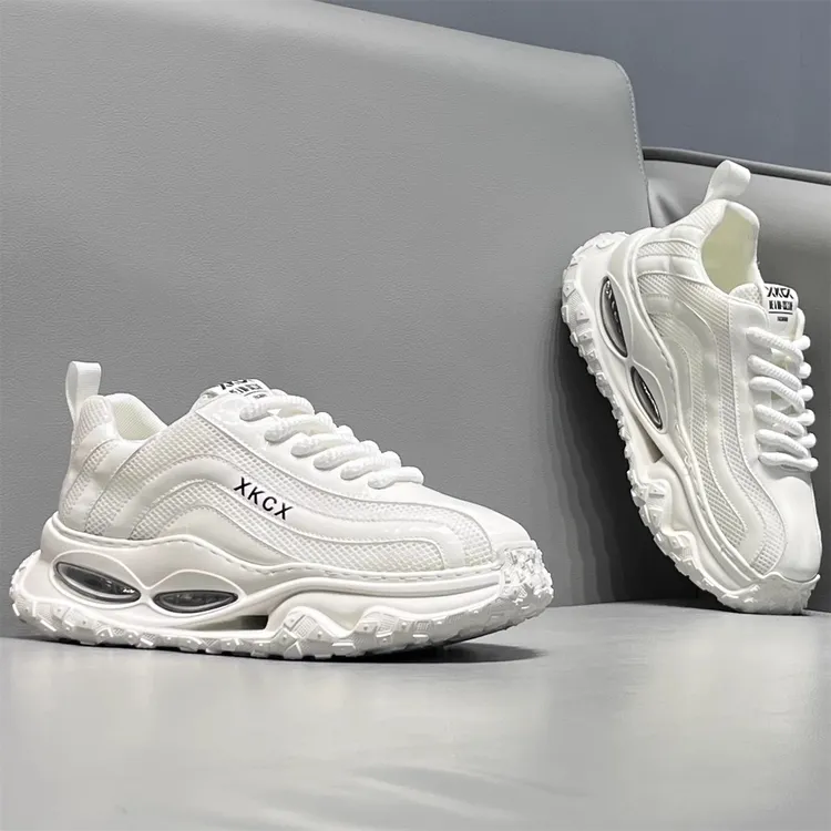 透气闪穿老爹鞋老爹鞋透气夏季运动鞋潮鞋时尚休闲鞋白鞋男士百搭