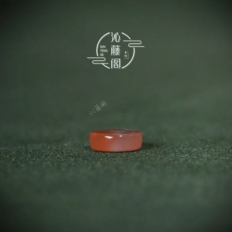 5MM南红隔片单珠文玩椰蒂猴头手串手持配珠手链配饰垫片隔珠散珠