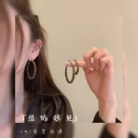 铜合金耳饰 「方圆脸天菜」高级感百搭精致耳环