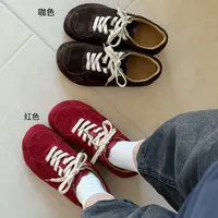恩熙·韩版新款休闲复古德训鞋2887-1