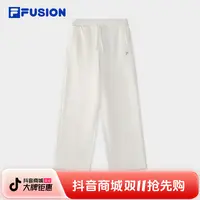 FUSION斐乐潮牌针织长裤女25秋季新款时尚简约运动裤T11W545608F