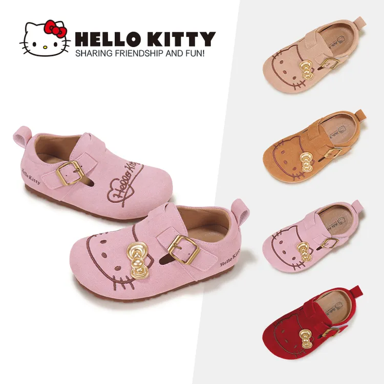 HELLO KITTY/凯蒂猫儿童2025秋季勃肯休闲百搭软底新款男女童童鞋