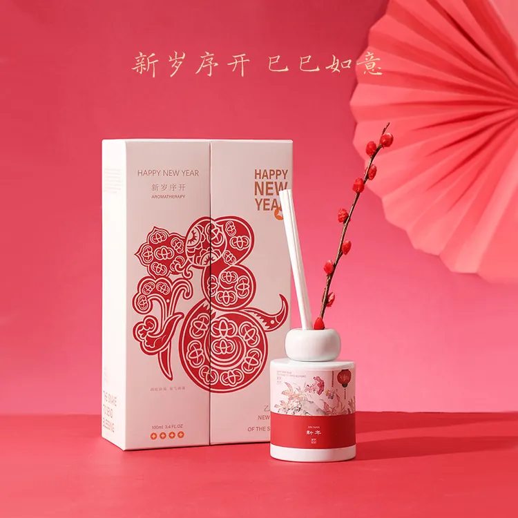 居家香薰节日伴手礼年会国潮礼品卧室清新文创香氛摆件