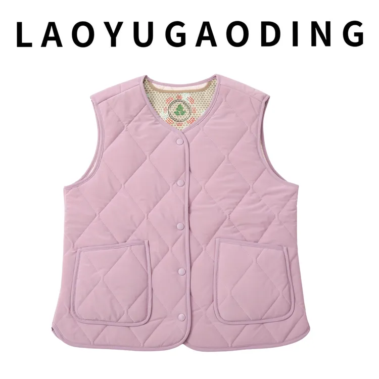 【LAOYUGAODING】高品质- 7019女士羊毛上衣保暖马甲外套保暖上装