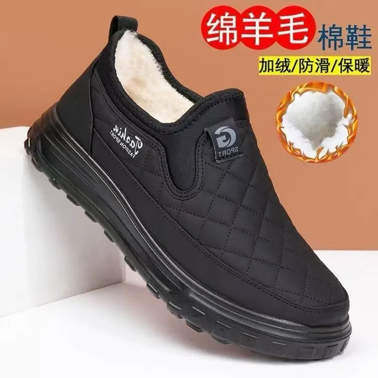 【绵羊毛鞋】反季卖风运动风雪地靴休闲风棉靴纯色棉靴/毛靴