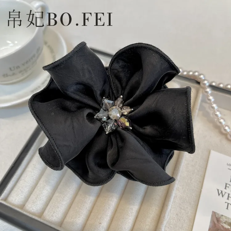 帛妃极简风设计师款百搭显发量高品质丸子夹发夹头饰饰品款