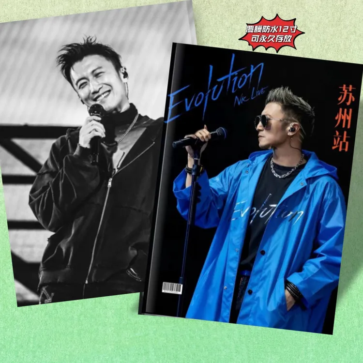 谢霆锋2025年巡回演唱会写真集纪念册周边应援明星收藏
