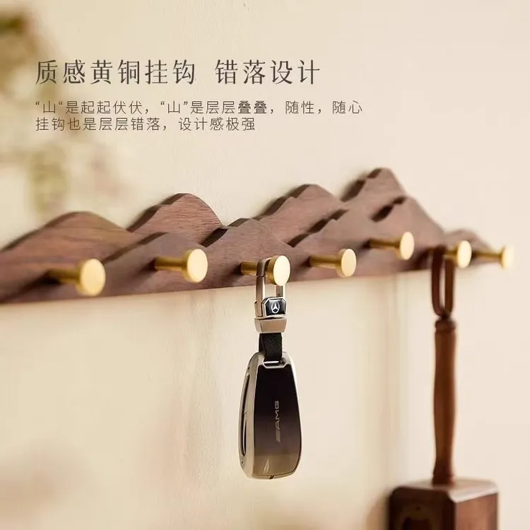 挂衣架墙上壁挂创意入户门口玄关挂衣钩进门后衣帽衣服挂钩免打孔