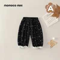 MOMOCOmini婴童秋冬碎花田园休闲舒适裤女宝87710381004