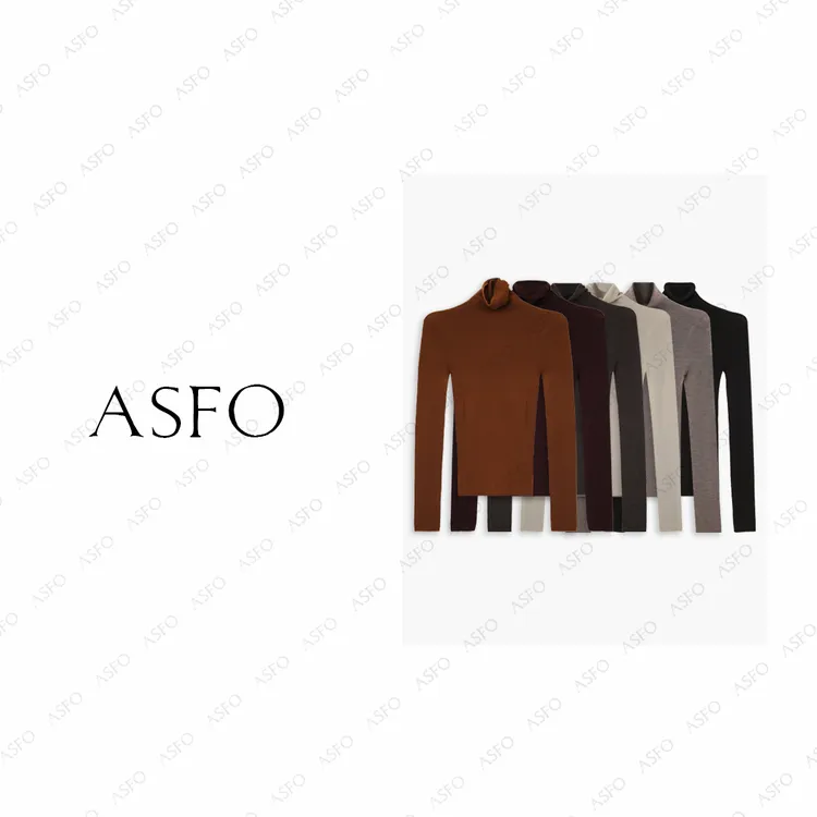 【AS纯原】25新极简一线成衣基础修身高领打底衫AS25QZZ04594
