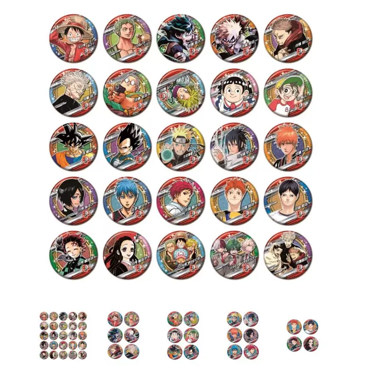 Jumpshop20周年限定原画吧唧js全ip大混池盲盒徽章吧唧盲抽