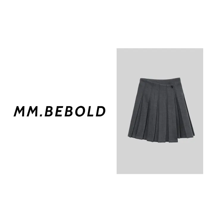 【妙姐精选】摘星 斜门襟百褶半身裙MQJ2752