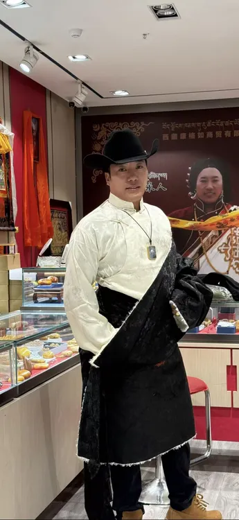 4冬季男款加绒加厚  民族风