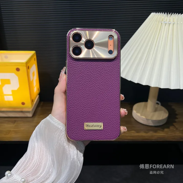 适用于苹果iPhone17promax手机壳17pro真皮17保护套Air全包防摔款