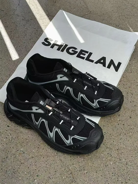 诗歌兰女鞋2025秋季新款运动鞋复古百搭休闲真皮厚底增高老爹鞋