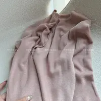 岑岑-【木耳边套头毛衣开衫】秋季薄款显瘦百搭开衫