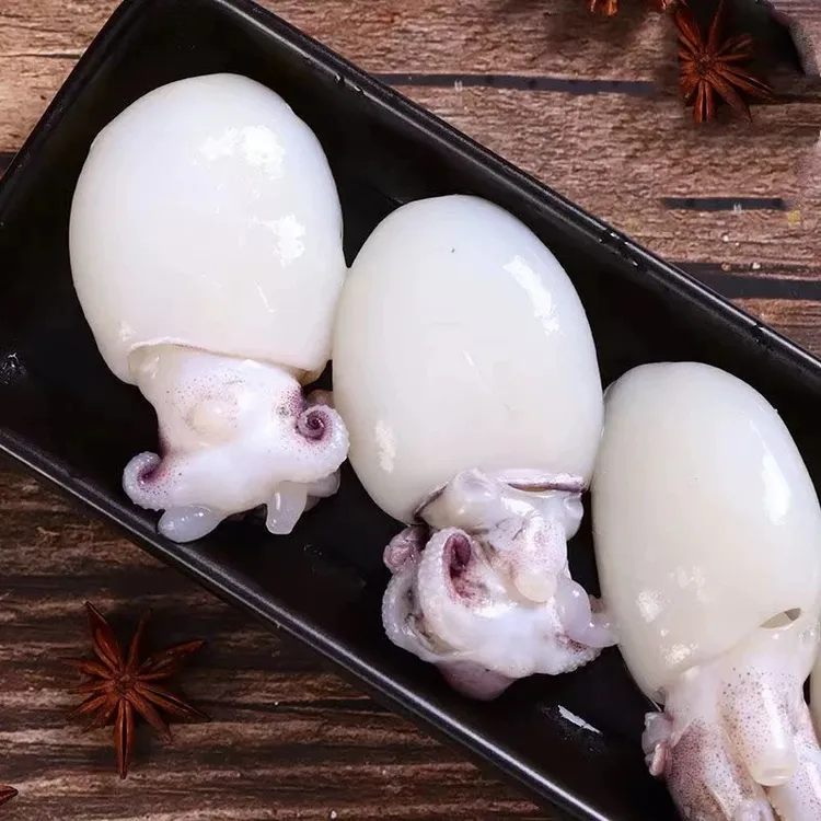 小墨鱼仔新鲜冷冻海鲜水产小乌贼去皮去内脏肉质鲜嫩饱满家庭酒店