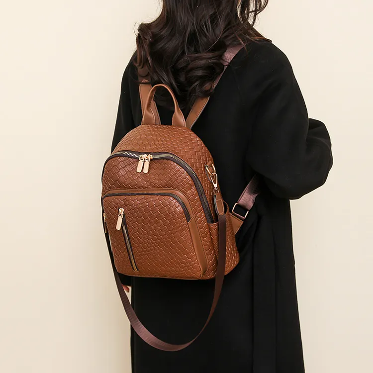 多功能大容量双肩包女时尚背包学生书包双肩包女款爆款2025新款