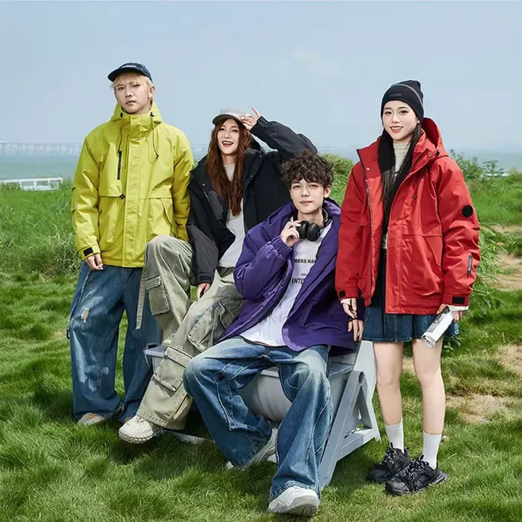 SEGOMON/森格蒙冬季新款连帽户外三防男女同款加厚保暖棉服A2598