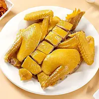 【到手三只鸡顺丰次日达】送货上门香嫩盐焗鸡咸香肉嫩整鸡700g一只