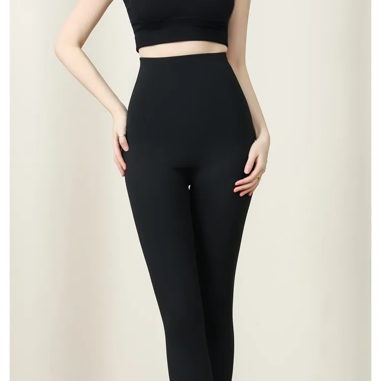 【美臀裤】黑金红外芭比裤加绒加厚显瘦护膝保暖打底裤小脚裤