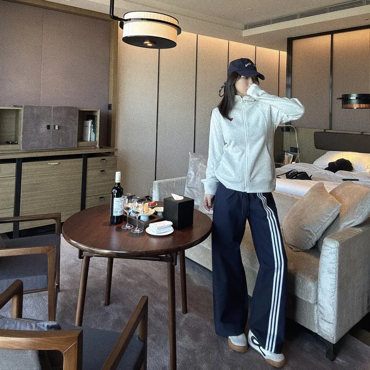 BETTER JOELAY-【运动直筒】高端潮流长裤休闲宽松时尚简约Z1297