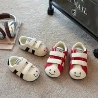 儿童鞋子女童运动鞋秋季轻便软底小女孩休闲鞋丑萌贝壳板鞋宝宝鞋