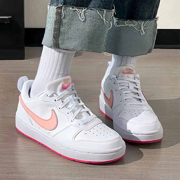 NIKE/耐克青少年25夏季运动鞋轻便舒适板鞋百搭小白鞋休闲鞋