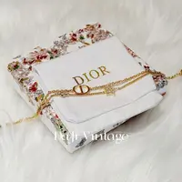 大吉中古/Dior迪奥满钻cd星星双层手链