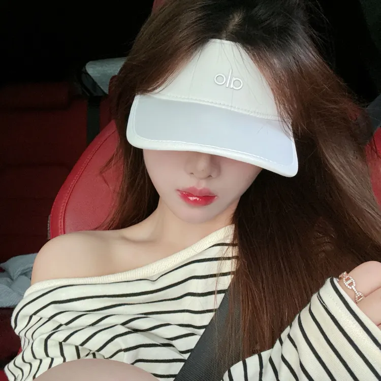【小水月专享】alo yoga女式棒球帽夏季防晒空顶遮阳海滨户外运动