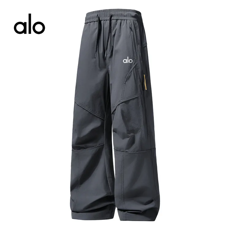 alo山系户外机能徒步冲锋裤秋季新款户外运动时尚百搭长裤运动