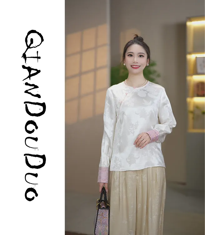 锦丝院【春风】新中式时尚气质轻奢文艺休闲上衣SYC67180885