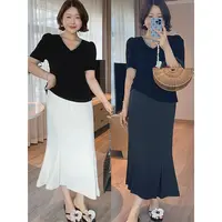 【DIS 现货】【琉璃月光】夏季显瘦高腰鱼尾半身裙Z525G11325