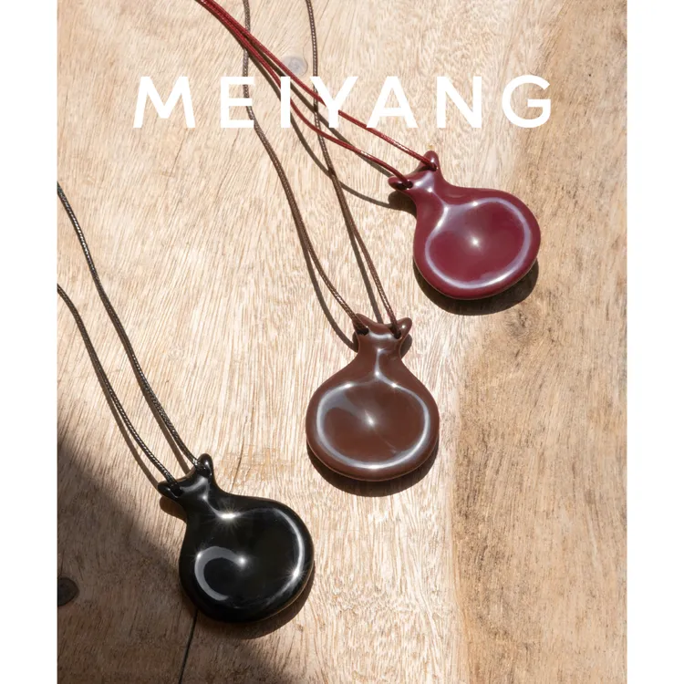 铜合金吊坠 A美洋MEIYANG【商场同款】渔趣项链 小鱼吊坠毛衣链周四