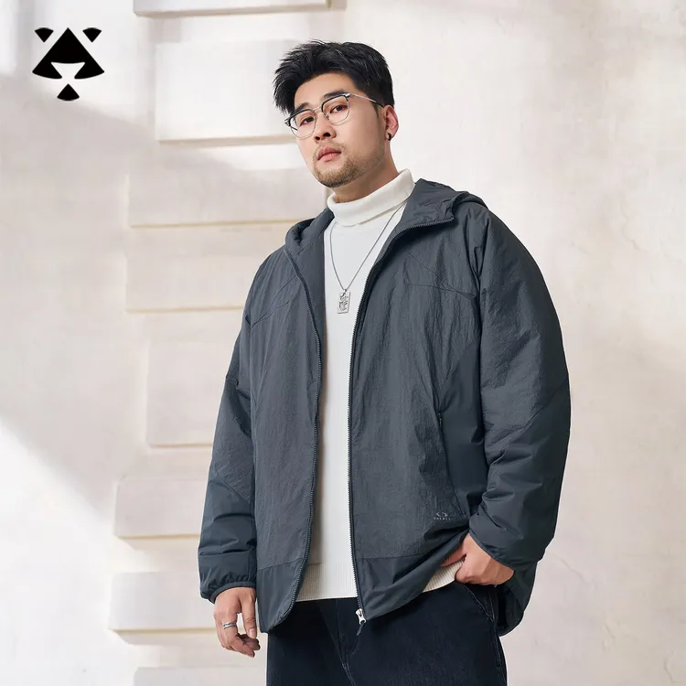 【轻盈棉服】森老板高级感男装冬季新款保暖防风连帽棉服男棉衣外套