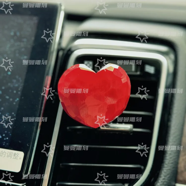 【匠心手作】舒肤佳车载爱心出风口香薰车内ins风 持久淡香除异味
