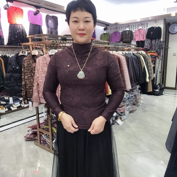 【燕珍时装】2025秋冬季新款9955植物时尚百搭上衣 斐斐