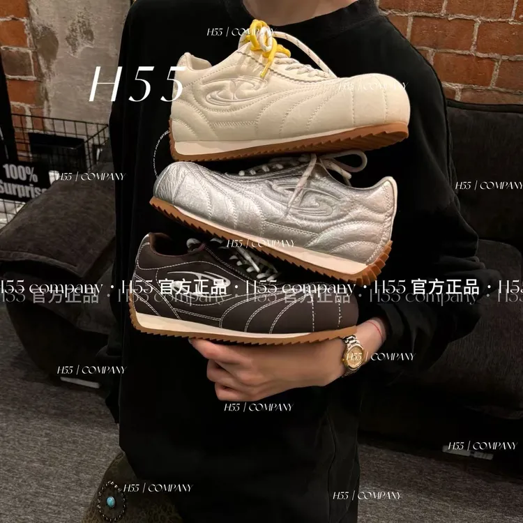 H55-新泽西-双珩线保龄球内增高德训鞋5.5cm21-2728-RD
