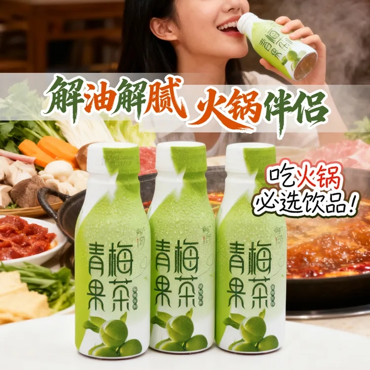 梅浔青梅果茶植物饮料优质精选健康饮品(中国野梅之乡)