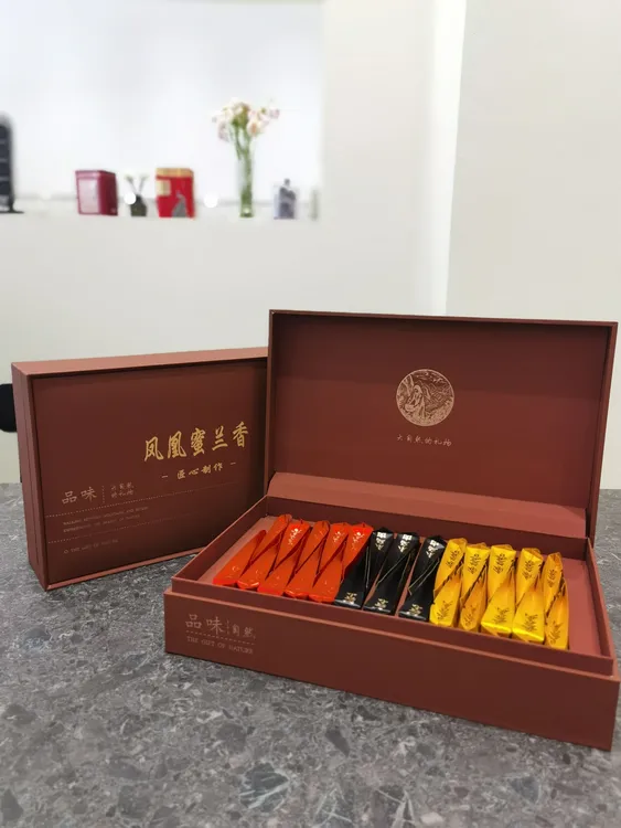 潮州蜜兰香凤凰单枞茶叶春节佳节送礼高档礼盒装