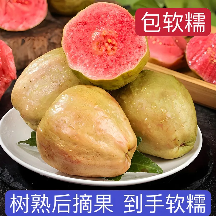 《张妍专属》福建漳州红心芭乐软糯番石榴奶油芭乐现摘水果新鲜整箱