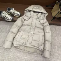 FUJIA STYLE新款时尚百搭简约气质休闲连帽羽绒服YR5605 