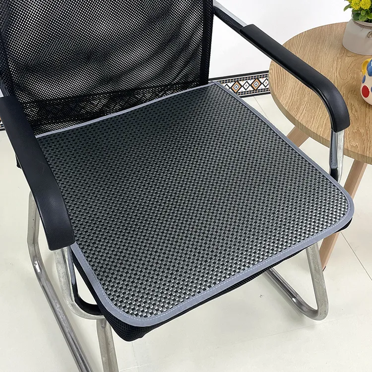 防滑夏季冰丝坐垫办公室久坐椅子垫子老板餐桌凳子椅子坐垫夏季