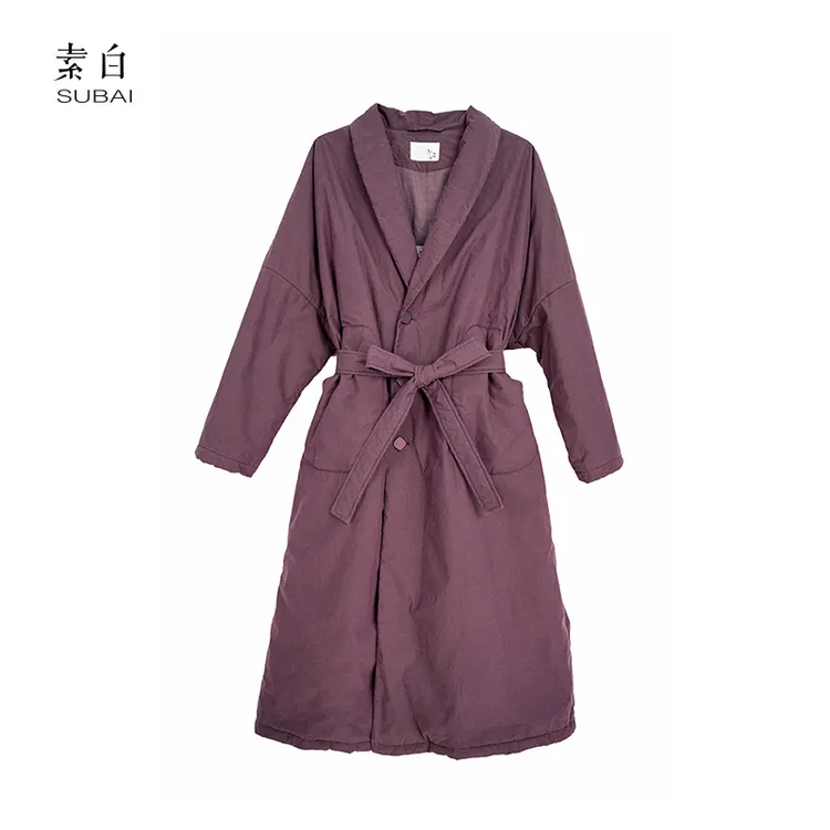 素白保暖舒适【饱饱】R01774轻奢质感真丝匹马棉棉服外套